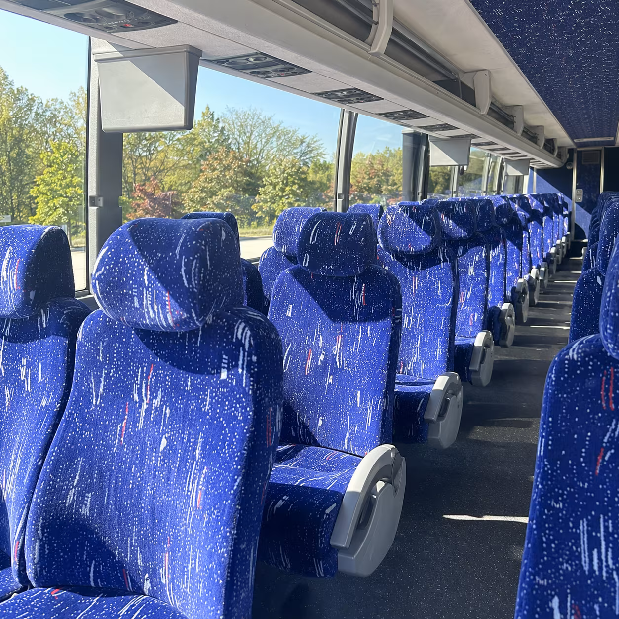 alhambra airport transportation onboard seating