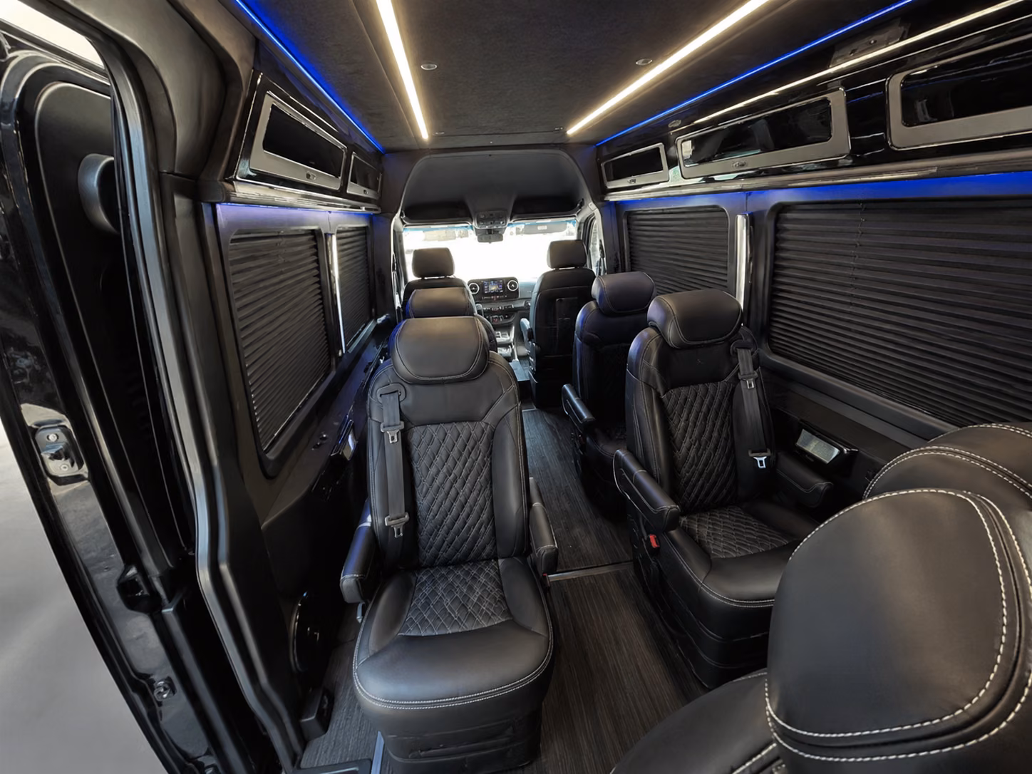 alhambra private event transportation onboard seating