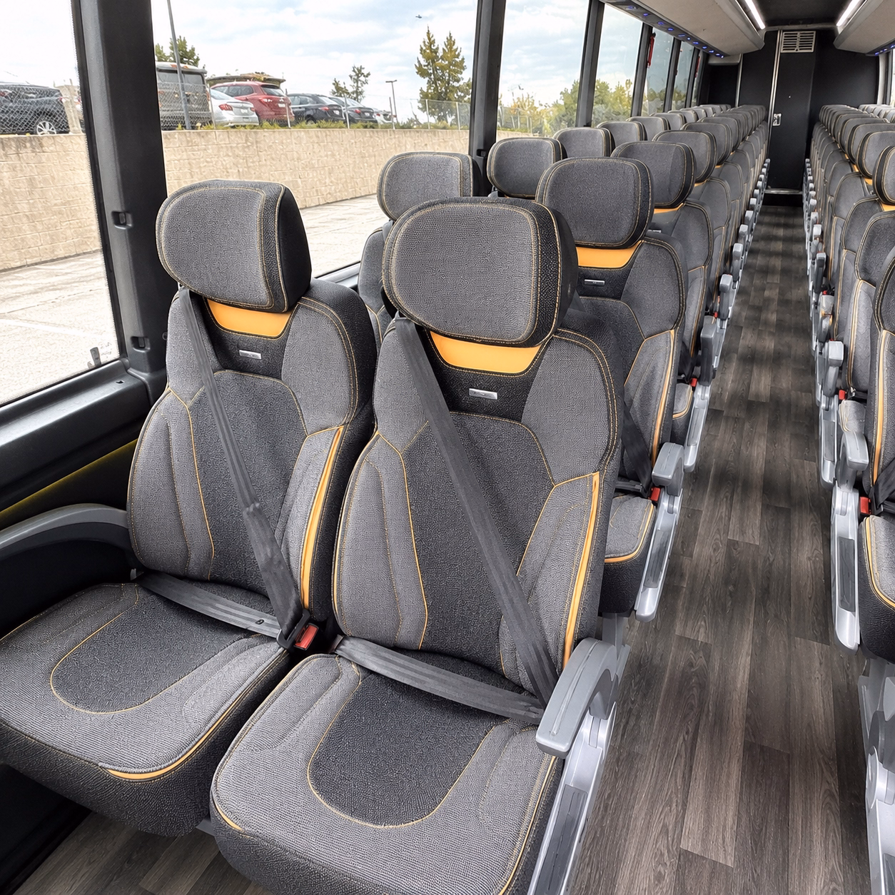 charter bus shuttles between alhambra and los angeles county government facilities