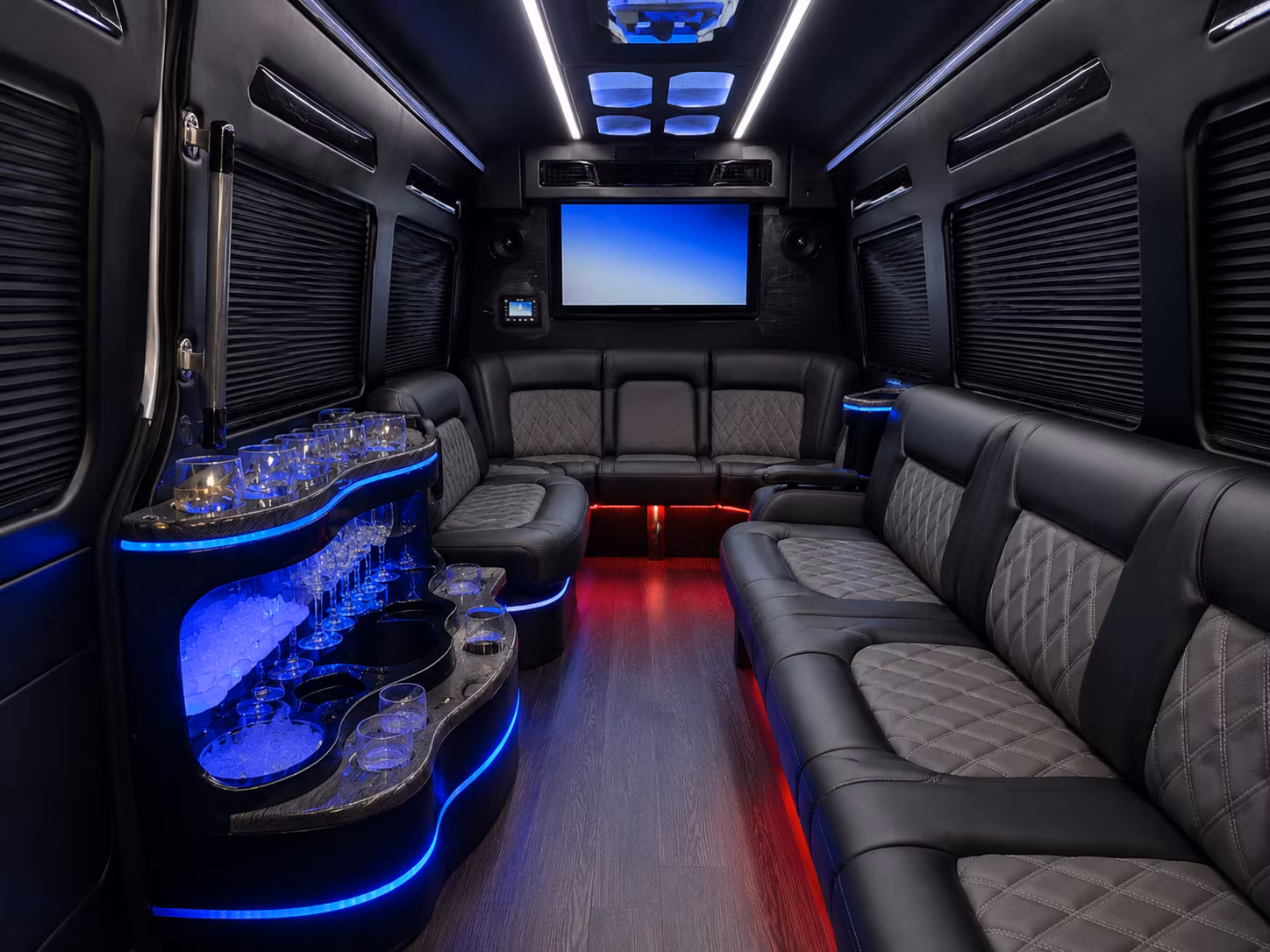 hollywood burbank airport shuttle buses for alhambra groups