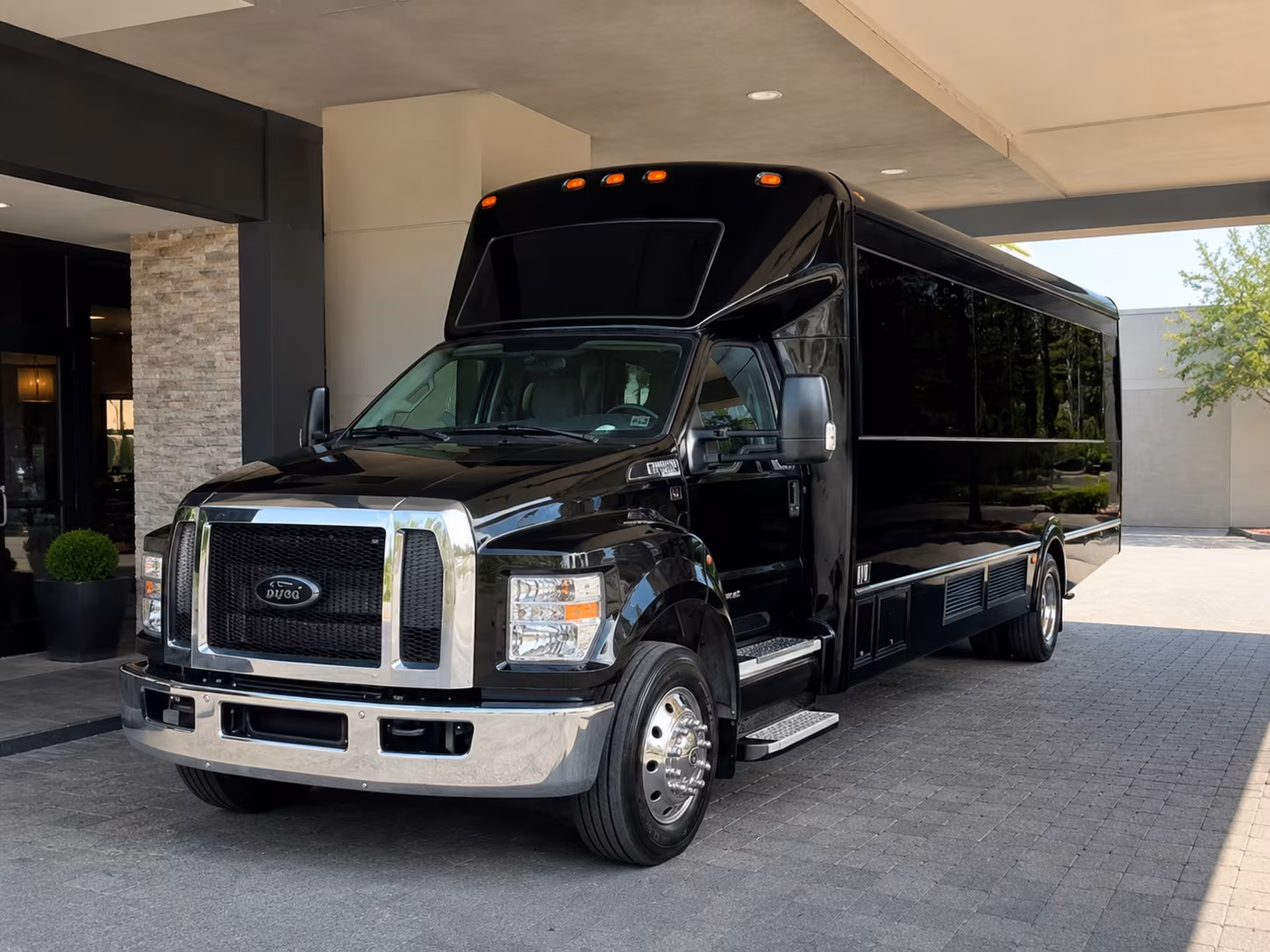 party buses and minibuses for the bachelorette night before the big day
